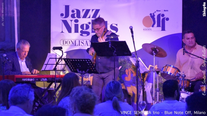 VINCE TEMPERA trio - Blue Note Off Milano 2024 - Gabriella Ruggieri & partners