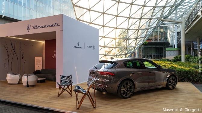 Maserati e Giorgetti - Salone del Mobile 2026 - Gabriella Ruggieri & partners