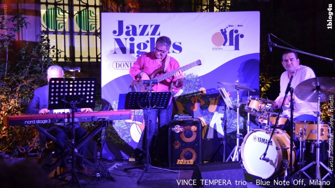 VINCE TEMPERA trio - Blue Note Off, Milano - Gabriella Ruggieri & partners
